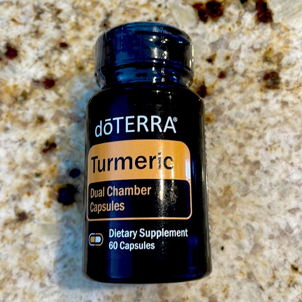 Doterra Turmeric Capsules - 60 capsules in sealed/unopened bottle